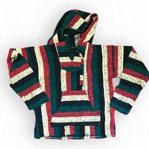 Vintage Baja Bob Marley Hoodie Missing One String​​